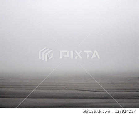 A quiet grey landscape reflecting mental fatigue 125924237