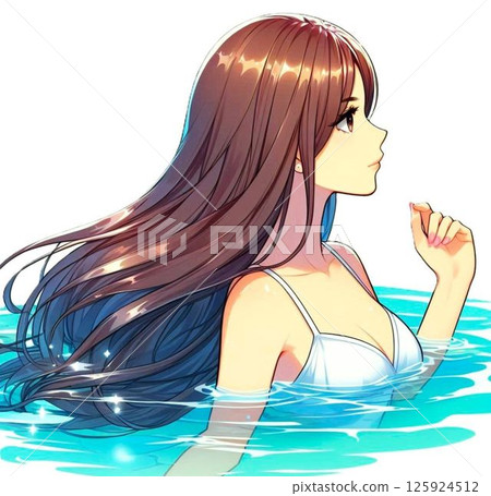 Pool and female 125924512