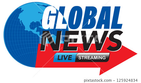 Global News Live Streaming Logo 125924834