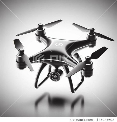 Flying drone 125925608
