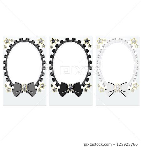 Oshikatsu Instax 寶麗來相機裝飾寶石相框 黑色 灰色 白色 125925760