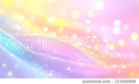 Pale, sparkling, dreamy background material 125926608