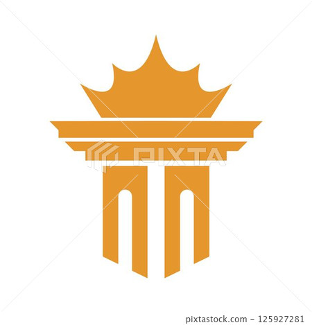 Legal lawyer logo icon design Legal lawyer logo icon design 125927281