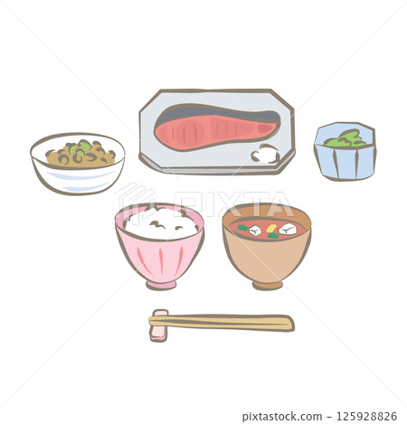 早餐的例證 125928826