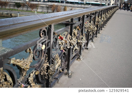 Padlock Bridge of Love Padlock Bridge 125929541