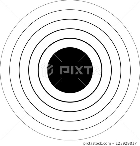 Circle blend line frame template design. Design elements Circle blend line frame template design. Design elements 125929817