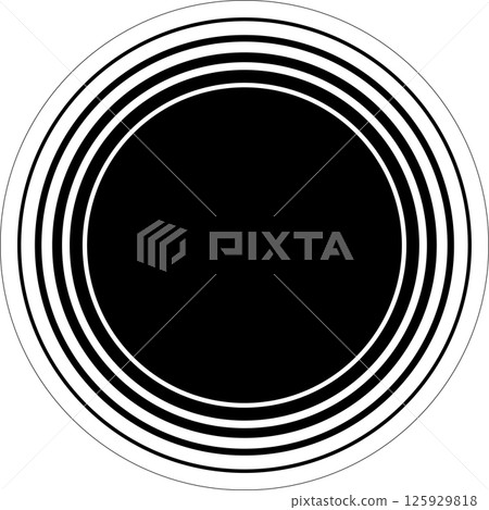 Circle blend line frame template design. Design elements Circle blend line frame template design. Design elements 125929818