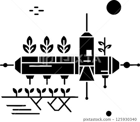 Extraterrestrial Agricultural Habitat with Plant Cultivation 125930340