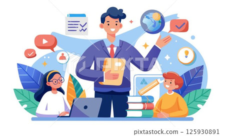 They develop and deliver lesson plans aligned with curriculum standards and student needs. 125930891