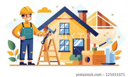 From building the sturdy foundation of a house to meticulously crafting elegant cabinets, a carpenter's skills are essential in bringing structures to life. 125931071