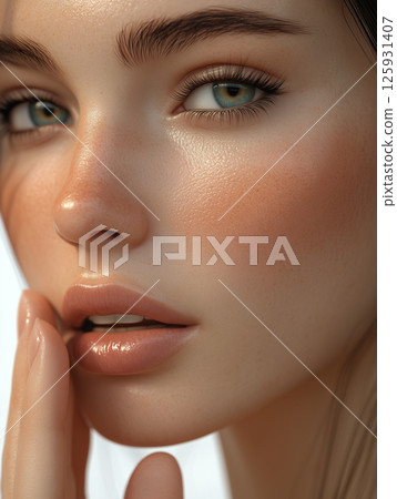 女人的自然肌膚之美 125931407