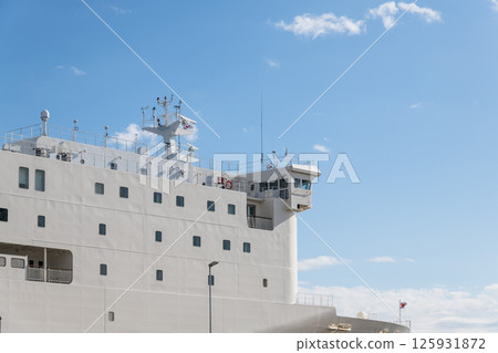 [Tokyo Kyushu Ferry, before departure of Hamayu bound for Shinmoji Port at Yokosuka Port] 125931872