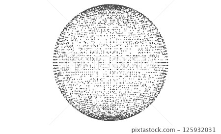 Technology background with copy space. Abstract sphere. Dots connected by lines. Minimalist mesh. Abstract polygonal shape. Technology background with copy space. Abstract sphere. Dots connected by lines. Minimalist mesh. Abstract polygonal shape. 125932031