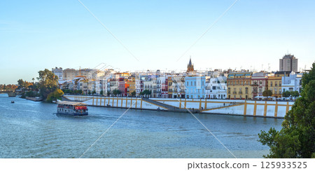 Guadalquivir River View, Sevilla, Spain Guadalquivir River View, Sevilla, Spain 125933525
