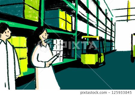 The Scene Involving Warehouse Operations and Inventory Management Practices is an essential aspect 125933845