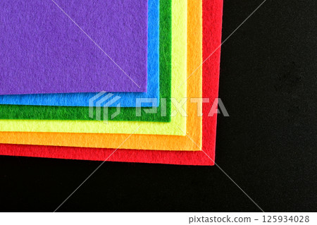 A4 colored papers lie on top of each other. A4 colored papers lie on top of each other. 125934028