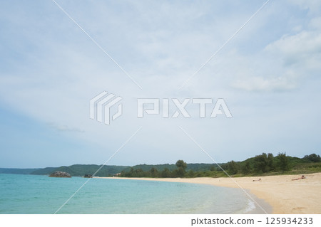 View of Tohara Beach, Okinawa Prefecture View of Tohara Beach, Okinawa Prefecture 125934233