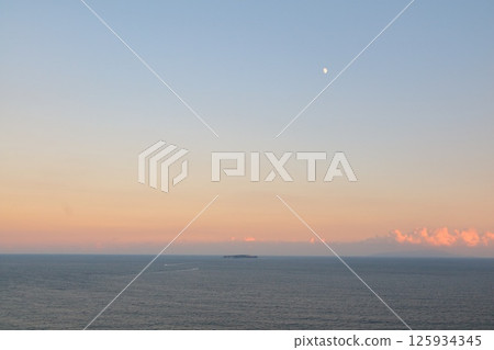 Hatsushima Island as seen from Aijo Cape, Atami City, Shizuoka Prefecture Hatsushima Island as seen from Aijo Cape, Atami City, Shizuoka Prefecture 125934345