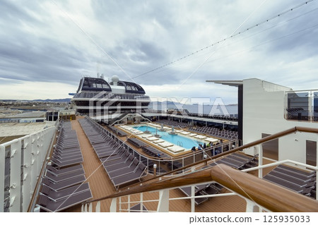 The cruise ship's spacious roof deck / MSC Meraviglia The cruise ship's spacious roof deck / MSC Meraviglia 125935033