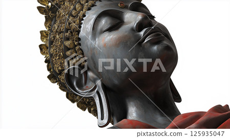 Buddha illustration 125935047