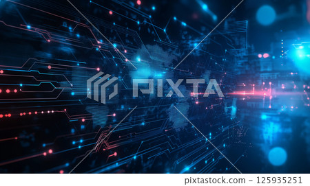 Digital world image 125935251
