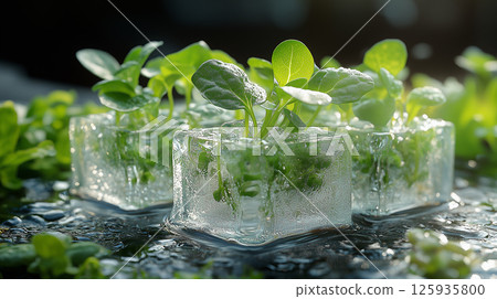 Hydroponic cultivation generative AI 125935800