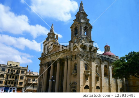 Republic of Malta, Malta, Floriana, St. Publius Church Republic of Malta, Malta, Floriana, St. Publius Church 125936495