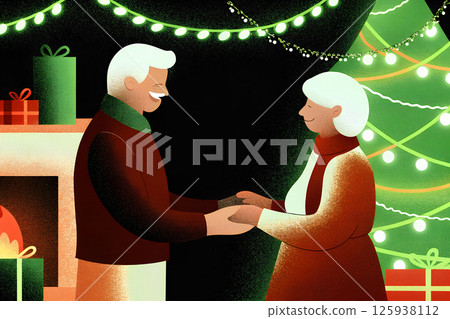 Embracing the Warmth of Holiday Love and Togetherness While Gathered Around the Cozy Fireplace Embracing the Warmth of Holiday Love and Togetherness While Gathered Around the Cozy Fireplace 125938112