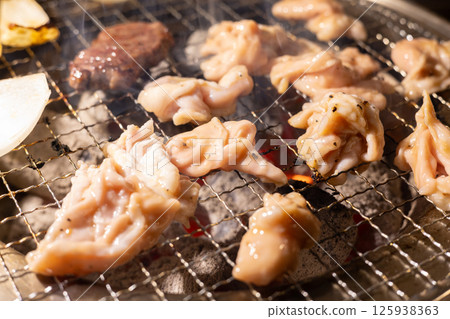 美味的炭烤肉 125938363