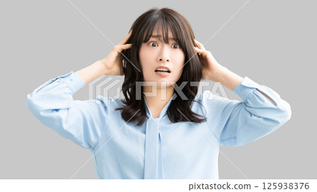 震驚的女人/女商人 125938376