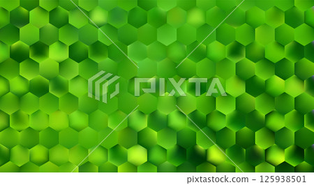 Green hexagon background. Green hexagonal bg. Green hexagon background. Green hexagonal bg. 125938501