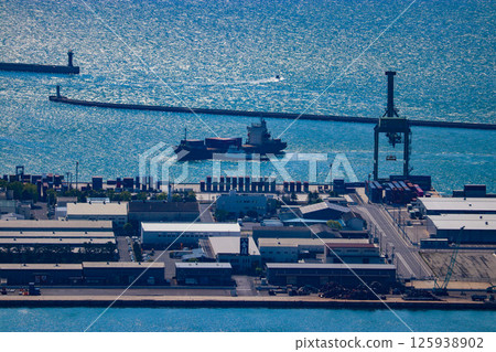 Scenery of Takamatsu city, Kagawa prefecture 125938902