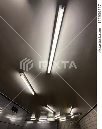 Space with underground passage Space with underground passage 125939237