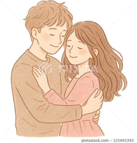 擁抱夫婦 擁抱夫婦 125943393