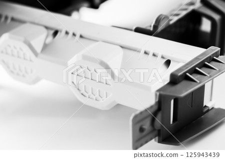 Details of children's plastic toys. 125943439