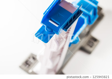 Details of plastic toys. 125943821