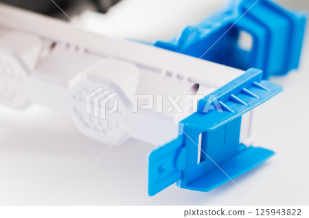 Details of children's plastic toys. 125943822