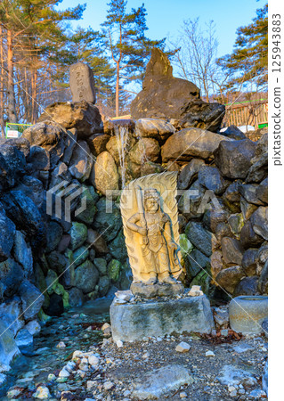 Gunma Prefecture, Agatsuma-gun, Kusatsu Onsen, Sainokawara Park in the early morning Gunma Prefecture, Agatsuma-gun, Kusatsu Onsen, Sainokawara Park in the early morning 125943883