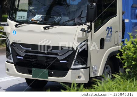 Garbage truck (garbage truck) image Garbage truck (garbage truck) image 125945312