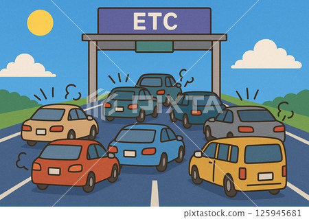 Traffic jam	 125945681