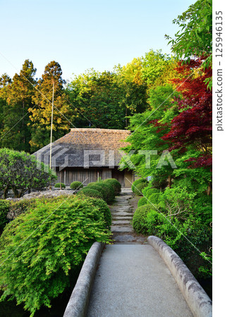 和紙之鄉 道之站 茅草屋頂日式建築與日式花園 東秩父村 125946135