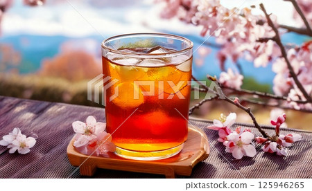 櫻花和冷茶 125946265