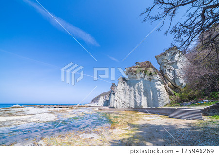 青森郡下北半島佛渡浦的風景 125946269
