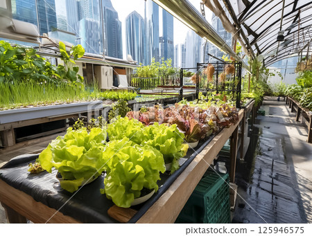 城市農場圖像素材 城市農場圖像素材 125946575