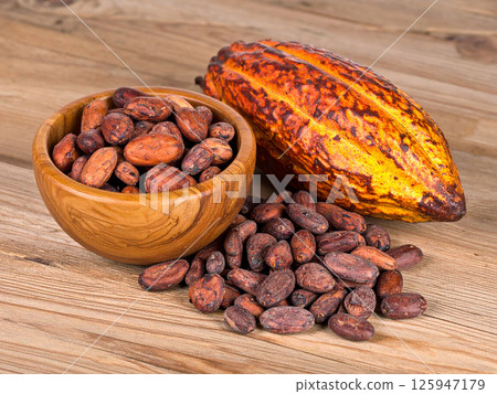 可可果、可可豆 125947179