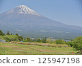 Mt Fuji from the plateau 125947198