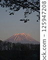 Mount Fuji at sunrise 125947208