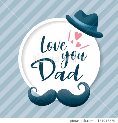 White round frame, men's hat, eight-character sword and hand drawing, father's day or birthday wide banner, sea report, message board material square White round frame, men's hat, eight-character sword and hand drawing, father's day or birthday wide banner, sea report, message board material square 125947270