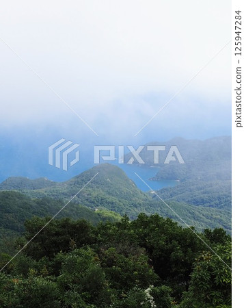View from the ruins of Hoshiga Castle [Shodoshima, Kagawa Prefecture] 2 125947284