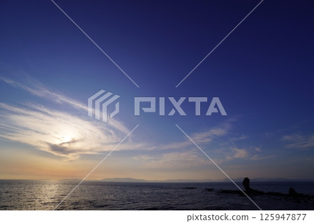 Shimabara Peninsula West Coast: Futago Rocks 125947877